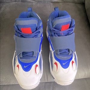 Nike Air Max Speed Turf "New York Giants". Shoes still in good used condition